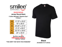 Load image into Gallery viewer, BASIC JERSEY ROUND NECK (BLACK)