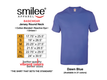 Load image into Gallery viewer, BASIC JERSEY ROUND NECK (DAWN BLUE)