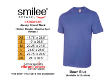 Load image into Gallery viewer, BASIC JERSEY ROUND NECK (DAWN BLUE)