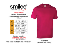 Load image into Gallery viewer, BASIC JERSEY ROUND NECK (FUCHSIA)