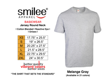 Load image into Gallery viewer, BASIC JERSEY ROUND NECK (MELANGE GRAY)
