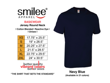 Load image into Gallery viewer, BASIC JERSEY ROUND NECK (NAVY BLUE)