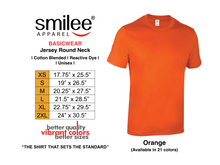 Load image into Gallery viewer, BASIC JERSEY ROUND NECK (ORANGE)