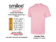 Load image into Gallery viewer, BASIC JERSEY ROUND NECK (POWDER PINK)