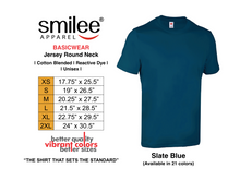 Load image into Gallery viewer, BASIC JERSEY ROUND NECK (SLATE BLUE)