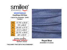 Load image into Gallery viewer, COOLPASS CD POLO (ROYAL BLUE)