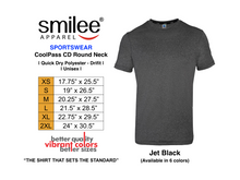 Load image into Gallery viewer, COOLPASS CD ROUND NECK (JET BLACK)