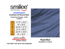 Load image into Gallery viewer, COOLPASS CD ROUND NECK (ROYAL BLUE)