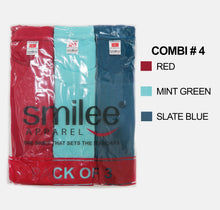 Load image into Gallery viewer, PACK OF 3 SHIRTS (BASIC JERSEY ROUND NECK)