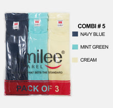 Load image into Gallery viewer, PACK OF 3 SHIRTS (BASIC JERSEY ROUND NECK)