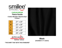Load image into Gallery viewer, FLEECE HOODIE (BLACK)
