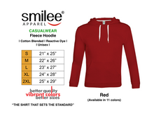 Load image into Gallery viewer, FLEECE HOODIE (RED)