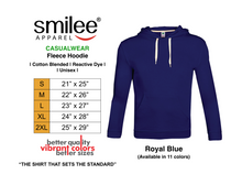 Load image into Gallery viewer, FLEECE HOODIE (ROYAL BLUE)