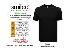 Load image into Gallery viewer, CRAZY SPANDEX ROUND NECK (BLACK)