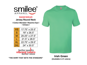 BASIC JERSEY ROUND NECK (IRISH GREEN)
