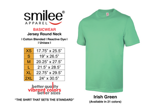 BASIC JERSEY ROUND NECK (IRISH GREEN)