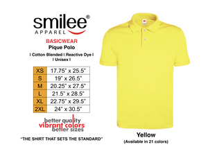 BASIC PIQUE POLO (YELLOW)
