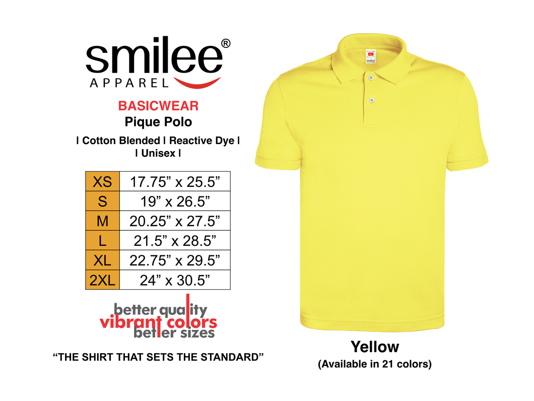 BASIC PIQUE POLO (YELLOW)