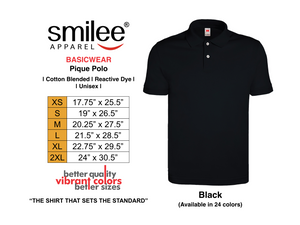 BASIC PIQUE POLO (BLACK)