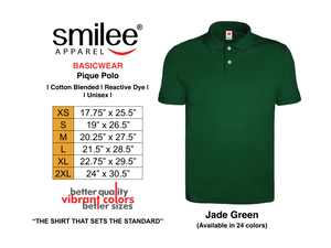 BASIC PIQUE POLO (JADE GREEN)