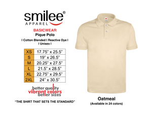 BASIC PIQUE POLO (OATMEAL)