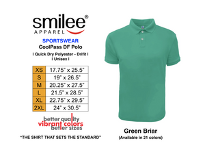 COOLPASS DF POLO (GREEN BRIAR)