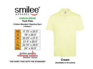 TUCK POLO (CREAM)