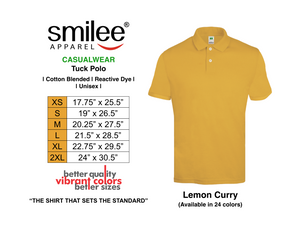 TUCK POLO (LEMON CURRY)
