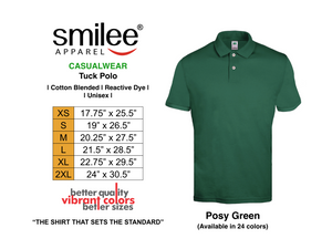TUCK POLO (POSY GREEN)
