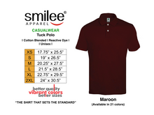 Load image into Gallery viewer, TUCK POLO (MAROON)
