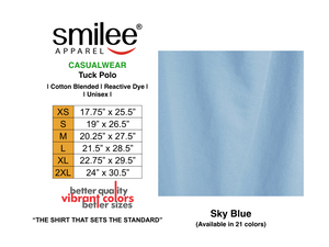 TUCK POLO (SKY BLUE)