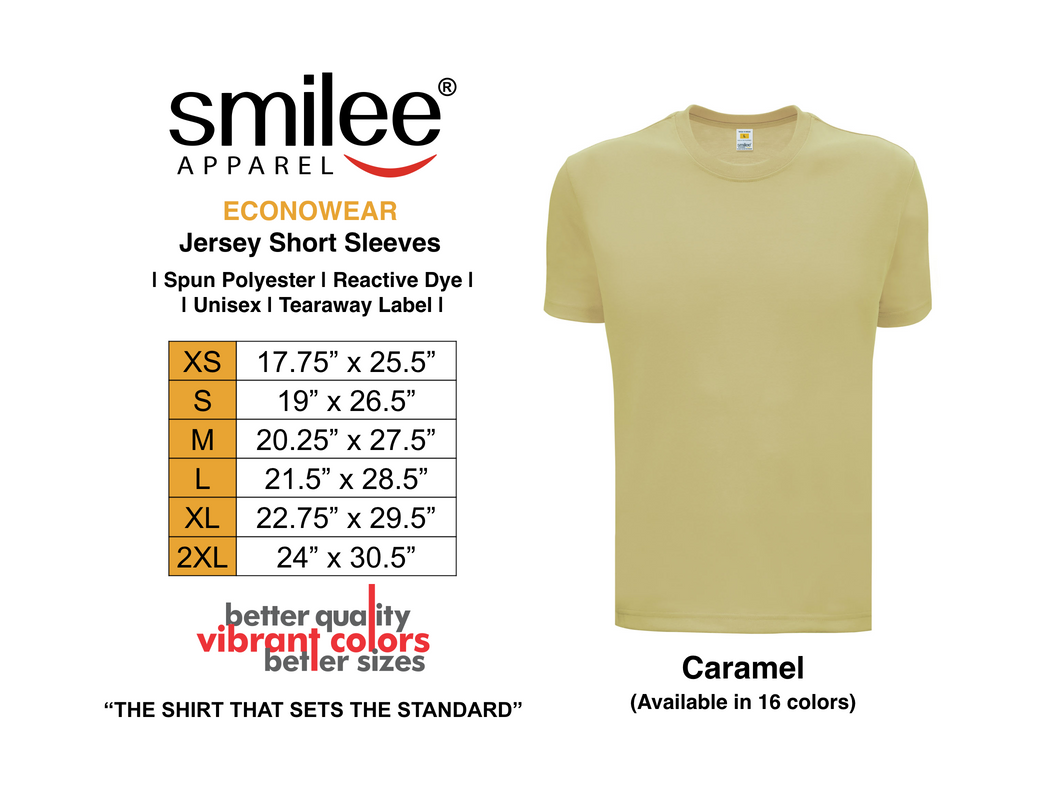 ECONO JERSEY SHORTSLEEVES (CARAMEL)