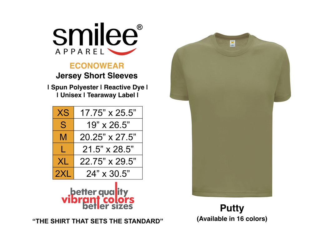 ECONO JERSEY SHORTSLEEVES (PUTTY)