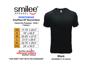COOLPASS DF ROUND NECK (BLACK)