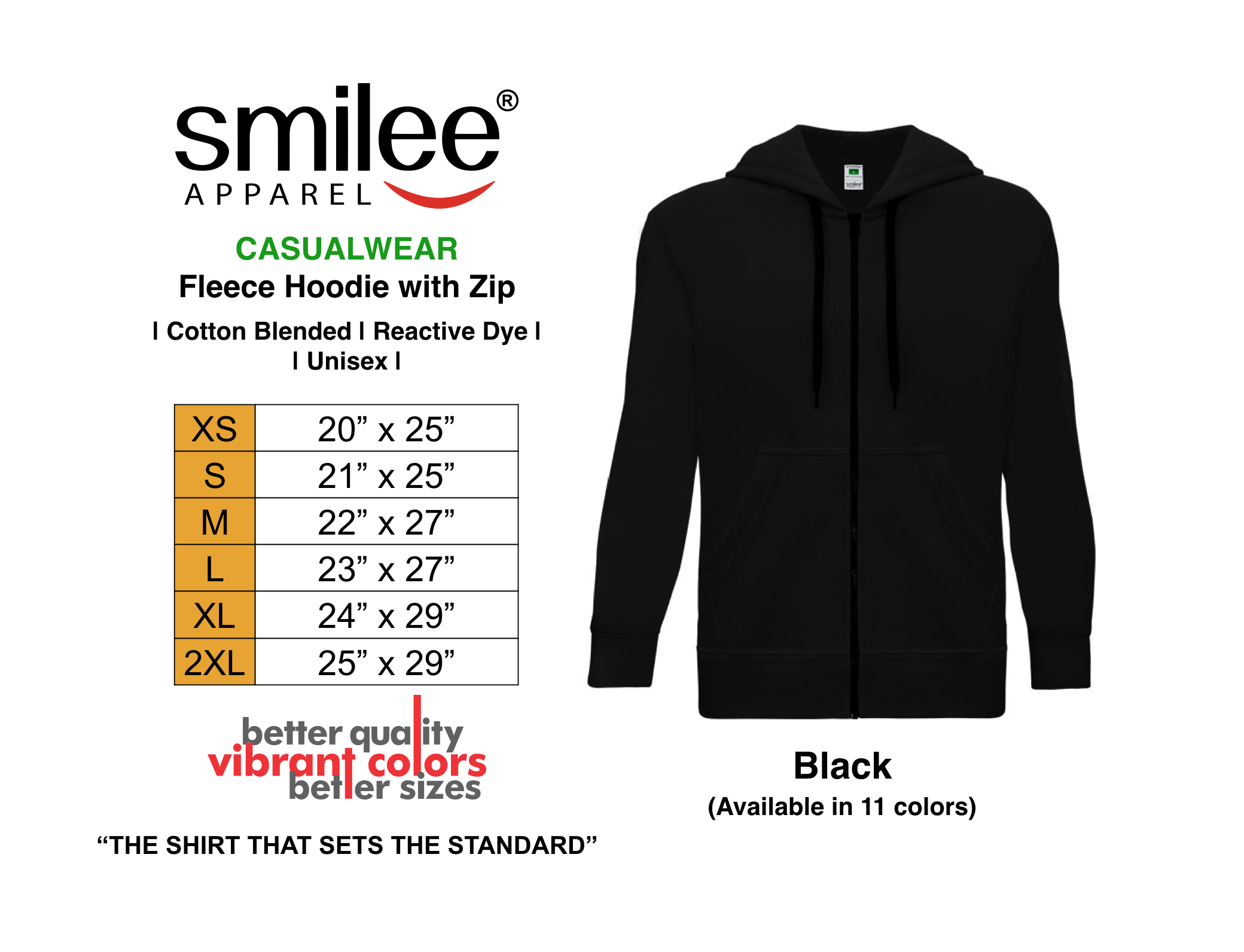 sheller BIG double zip hoodie（500gsmCustom 100% Cotton