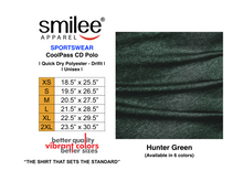 Load image into Gallery viewer, COOLPASS CD POLO (HUNTER GREEN)
