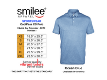 Load image into Gallery viewer, COOLPASS CD POLO (OCEAN BLUE)

