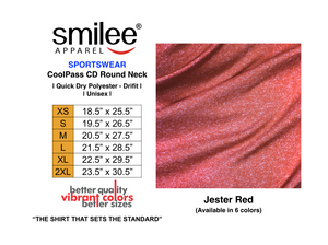 COOLPASS CD ROUND NECK (JESTER RED)