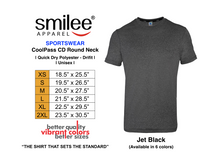 Load image into Gallery viewer, COOLPASS CD ROUND NECK (JET BLACK)
