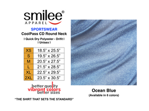 COOLPASS CD ROUND NECK (OCEAN BLUE)