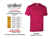Load image into Gallery viewer, BASIC JERSEY ROUND NECK (FUCHSIA)
