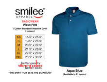 Load image into Gallery viewer, BASIC PIQUE POLO (AQUA BLUE)
