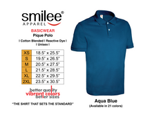 Load image into Gallery viewer, BASIC PIQUE POLO (AQUA BLUE)
