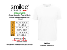 Load image into Gallery viewer, CRAZY SPANDEX ROUND NECK (WHITE)
