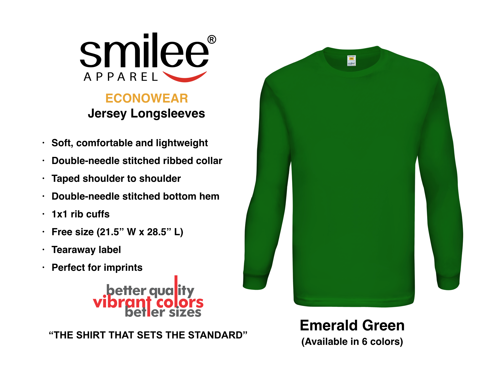 Emerald green long sleeve best sale